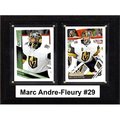 Williams & Son Saw & Supply C&I Collectables 68FLEURYLV 6 x 8 in. NHL Marc Andre-Fleury Las Vegas Golden Knights Two Card Plaque 68FLEURYLV